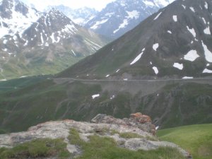 Aus dem Begleitfahrzeug: