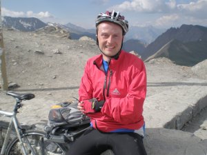 Nach 7 Stunden Aufstieg.