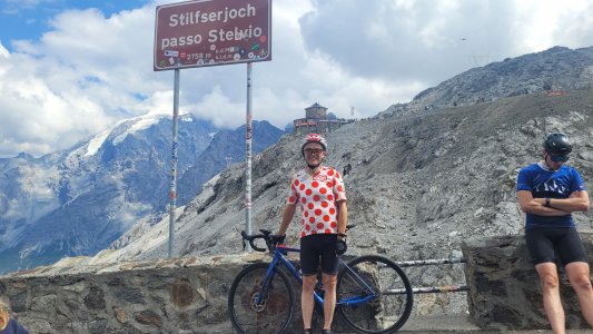 Passo Stelvio: Am Ziel (2)